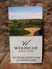 Wildcat Golf Club The Highlands Course Players Guide Yardage Book Houston Texas