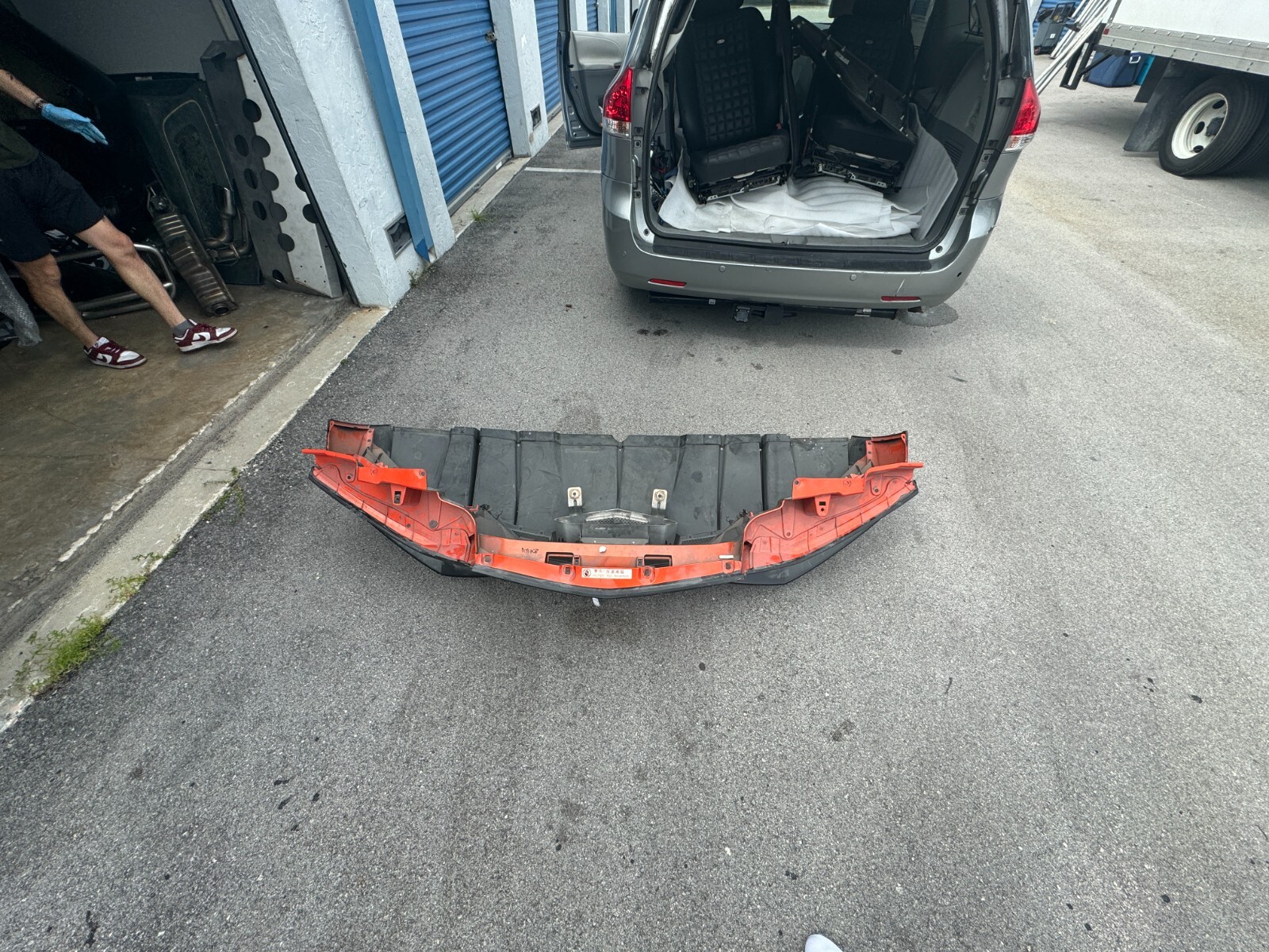Rear bumper Lamborghini Aventador