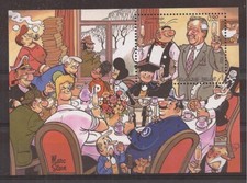 Belgium - Sheet - 2002 - COB BL100** - SCOTT 1940 - Cartoon Characters - MNH -