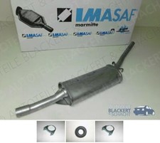 IMASAF Auspuff Mitteltopf + Anbauteile für Alfa Romeo GTV + Alfetta GT 1.8 + 2.0