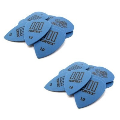 Dunlop Guitar Picks 24 Pack Tortex III 1.0mm 462P1.00
