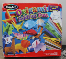 Rose Art ORIGAMI FUN Kids Craft Kit 20 Designs NEW
