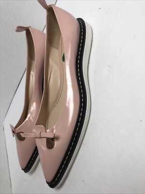 MARC JACOBS The Mouse Shoe Poinrted Toe Calfskin Leather Flat Size