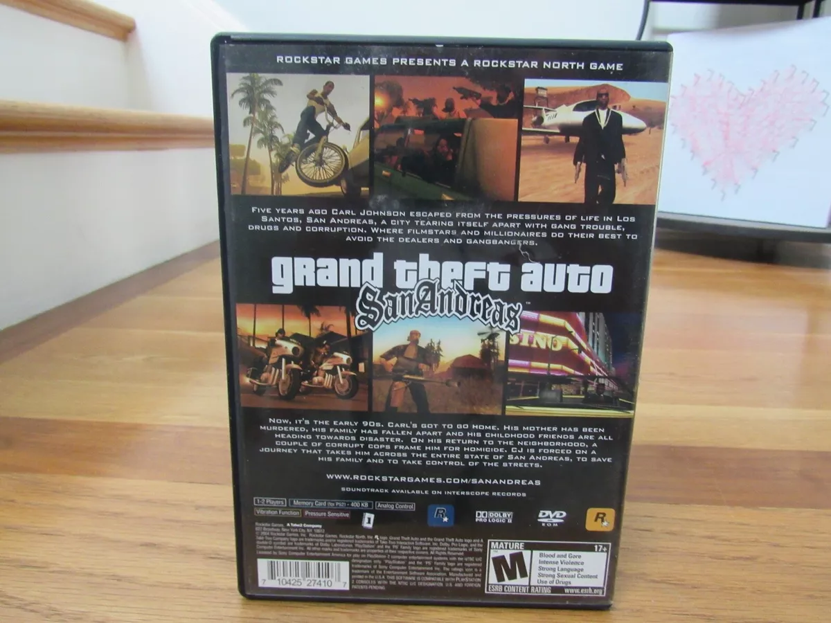 Grand Theft Auto San Andreas dvd cover - DVD Covers & Labels by