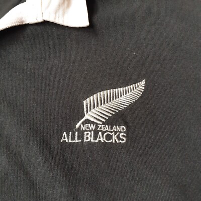 Maillot Vintage All Blacks Nouvelle-Zélande 1990 Canterbury - Taille S - Collecteur Rugby