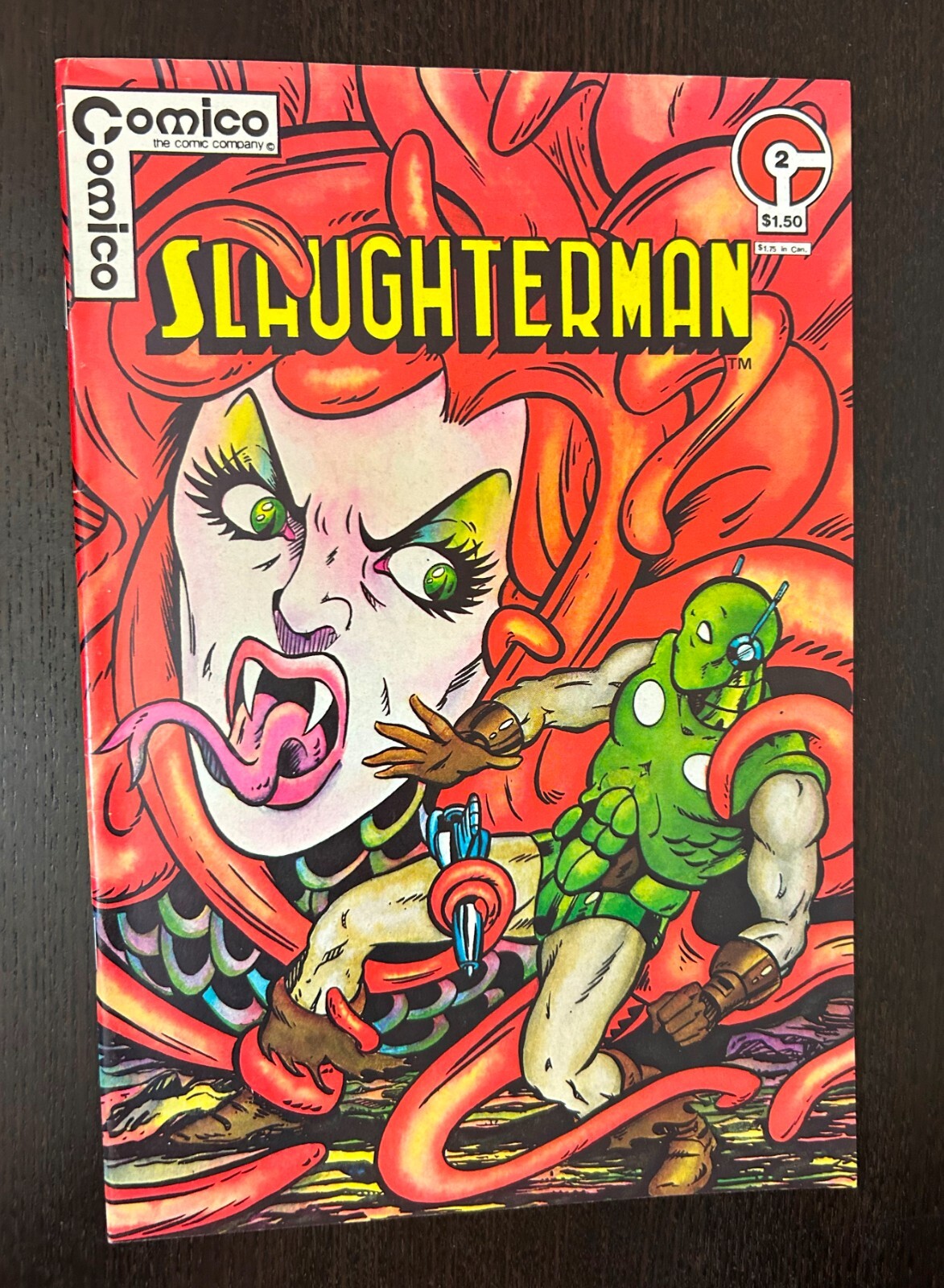 SLAUGHTERMAN #2 (Comico Comics 1983) -- Independent -- VF/NM