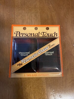 SEALED Schick Personal Touch Razor Refills Economy Pack 8 Twin Blade Cartridges