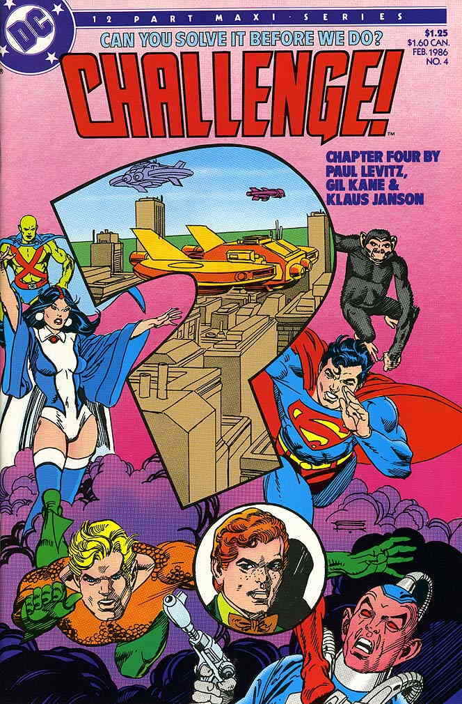 DC Challenge #4 FN; DC | Superman Aquaman Paul  Levitz - we combine shipping