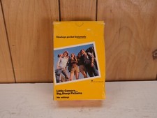 Kodak Hawkeye Pocket Instamatic Camera With Box And Accessories