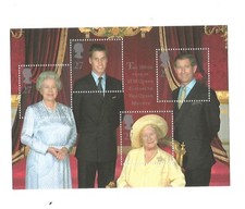 Cartolina Francobollo Presentazione UK GB FAMIGLIA REALE - Nuova