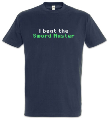 I Beat The Sword Master T-Shirt The Secret fun Game of Monkey Gamer Pc Island