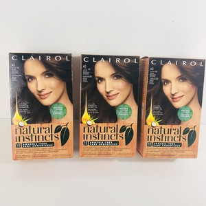 3 Natural Instincts Dark Golden Brown 4g Hair Color Dye Demi