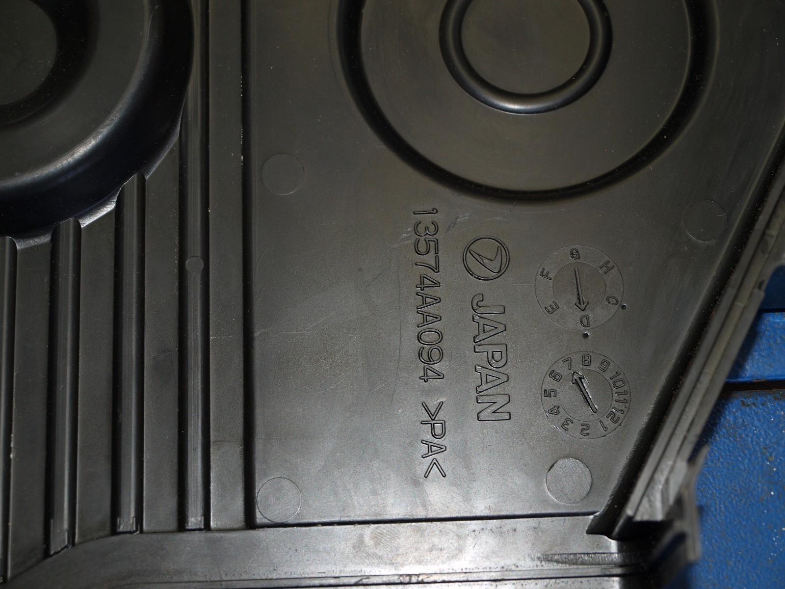 Subaru Timing belt cover OEM 13574AA094 eBay