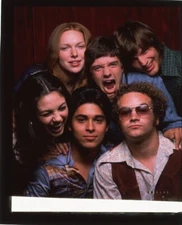 That 70's Show Ashton Kutcher Mila Kunis Cast Original 2.25 x 2.25 Transparency
