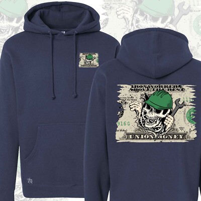 IRONWORKER HOODIE | WELDER HOODIE | BLUE COLLAR HOODIE | IRONWORKER GEAR |