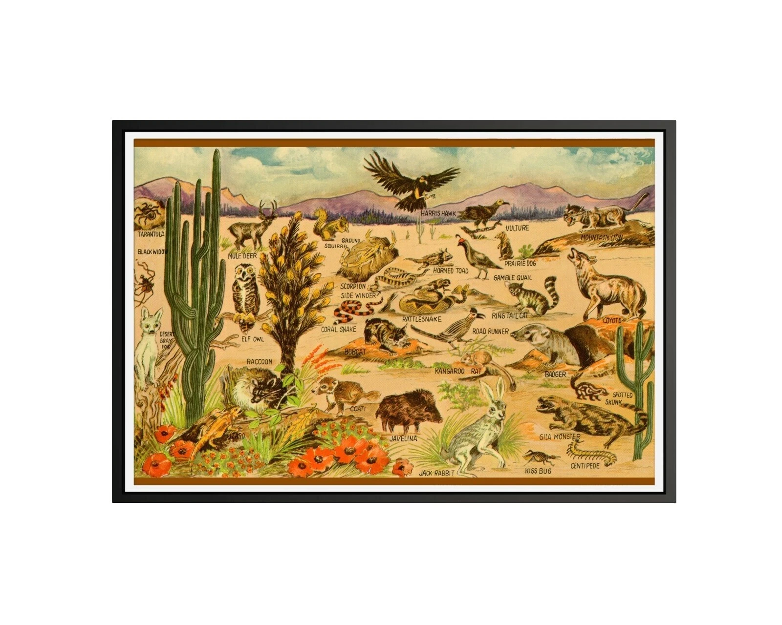 Постеры Wildlife домашний декор