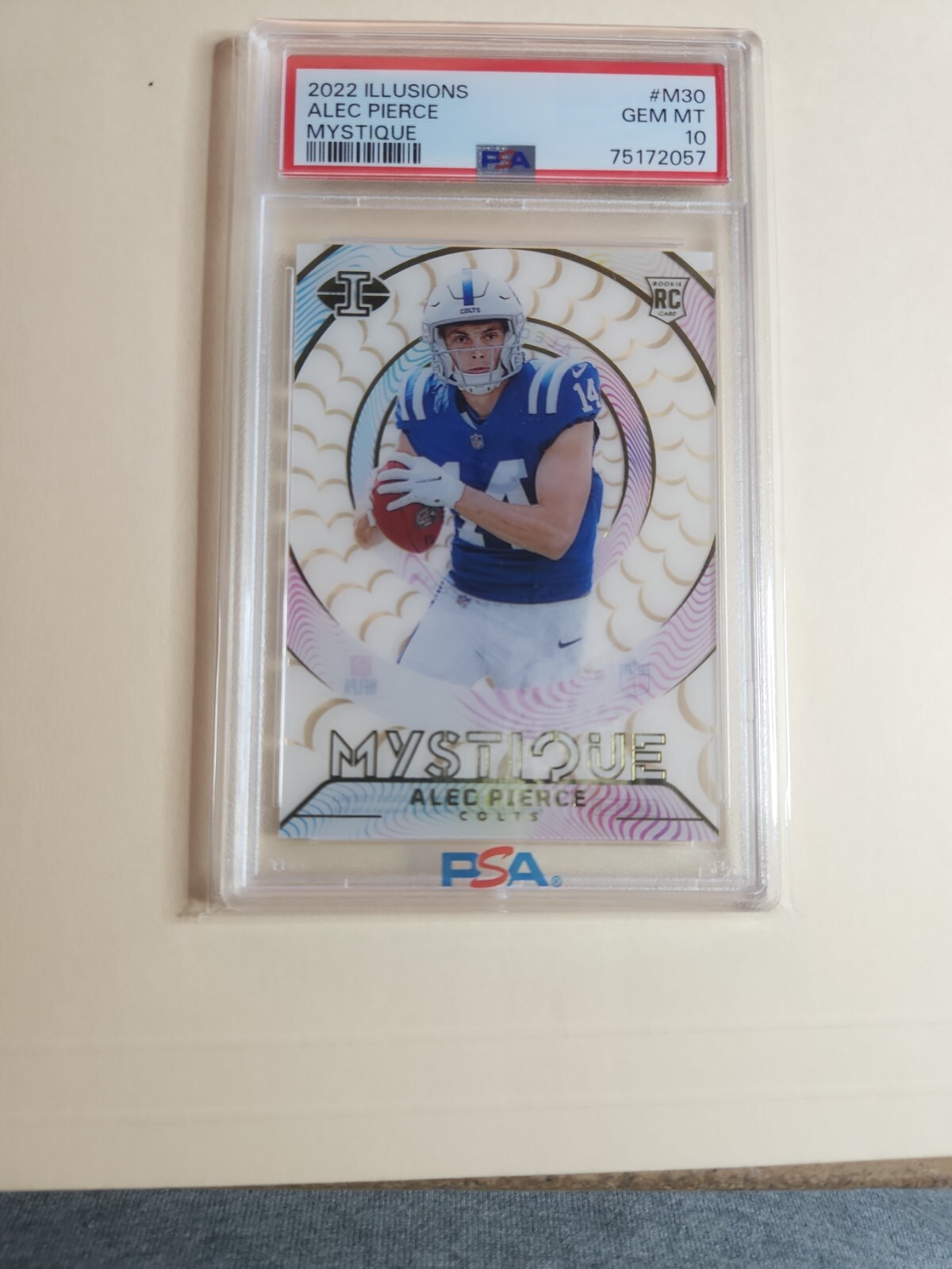 Alec Pierce Panini Illusions Mystique #M30 Base