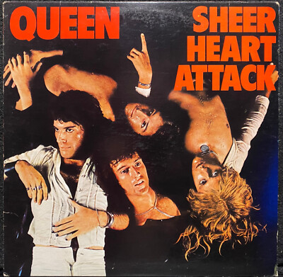 Queen Sheer Heart Attack Vinyl/Electra Records 7E 1026