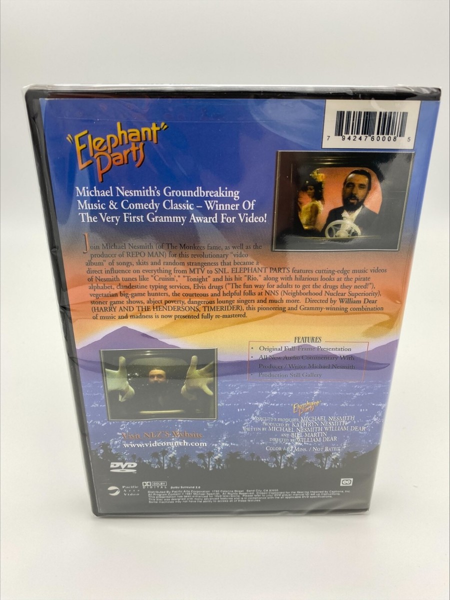 Michael Nesmith - Elephant Parts (DVD, 2003) for sale online