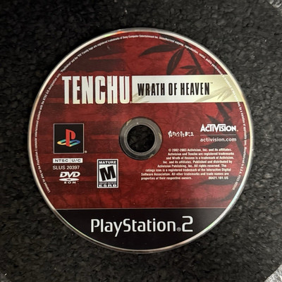 Activision Tenchu: Wrath of Heaven PS2 M Mature NTSC-U/C (US/Canada) Disc Only
