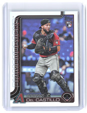 2025 Topps Series 1 Adrian Del Castillo #226 Chrome Foilboard RC