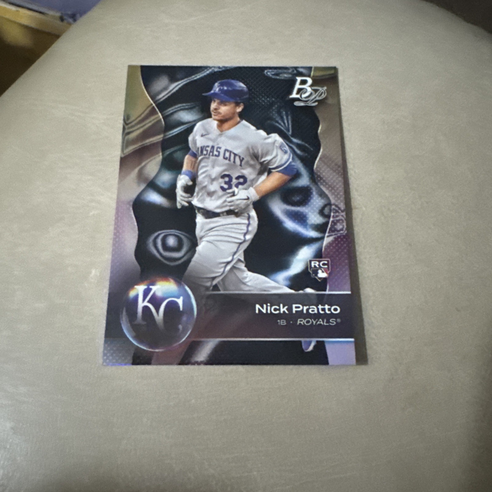 2023 Bowman Platinum #89 Nick Pratto RC ROYALS 