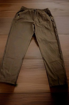 New Sport Stretch Active Unisex GRAY,Jogger Pants, With 2 zipper Pockets