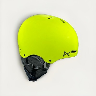 Burton Anon Raider Ski & Snowboard Helmet Adult Medium 57-59cm Neon Green Yellow