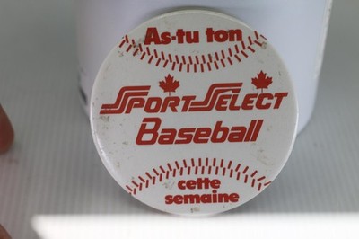 Vintage Sport Select Baseball Pin Button aS-TU TON CETTE SEMAINE