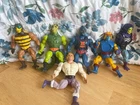 Vintage Lot Of 6 Mattel Masters of the Universe He-Man Action Figure Read* As Is