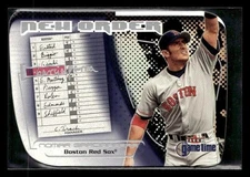 2001 Fleer Game Time #2 NO Nomar Garciaparra New Order