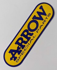 ARROW SPECIAL PARTS Aufkleber Sticker Schriftzug Auspuff Motorsport, ohne OVP