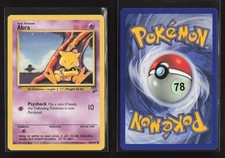 Abra 65/130 Common Base Set 2 Pokemon LP