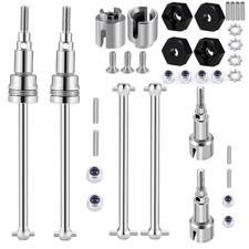 FLYXM F/R CVD Driveshaft Joint Axle Shaft Adapter for 1/18 HBX 18859 18858 18868