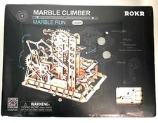 ROKR Marble Climber LG504 Marble Run 3D Wooden Puzzle Kit – NEW Sealed 233 Pcs