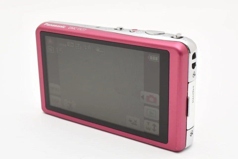 [CASI COMO NUEVA con caja] Cámara digital Panasonic LUMIX DMC-FX77 12,1 MP rosa de Japón Foto 4 de 4