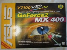 ASUS V7100 PRO 32 AGP VGA Card GeForce 2 MX400