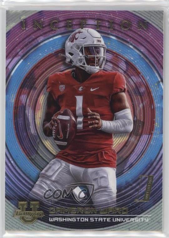 2022-23 Bowman Inception University Cam Ward Cameron Ward #46 1u6