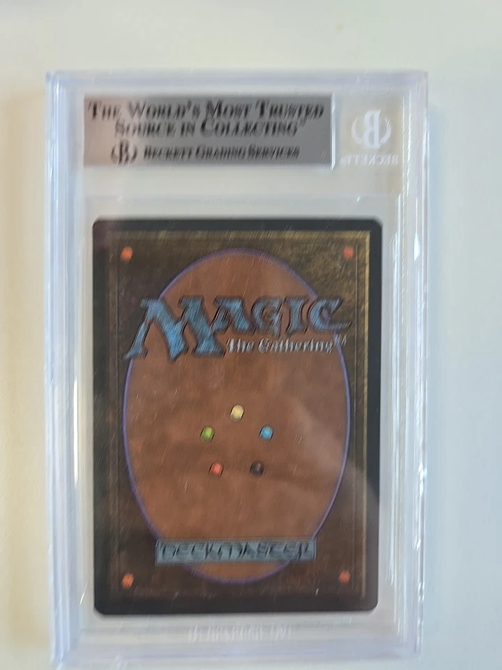 1995 MTG Magic The Gathering Chronicles Dakkon Blackblade Becket 9 Graded - Image 2 of 2