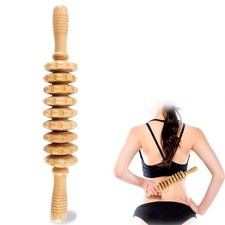 Wood Therapy Massage Tools,Wooden Massager Stick Roller Lymphatic Drainage To...