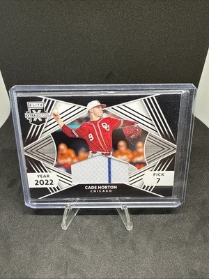 2022 Panini Elite Extra Edition - First Round Materials Cade Horton (MEM, RC)