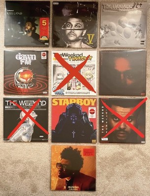 NEW SEALED The Weeknd - Limited Edition Vinyl Collection