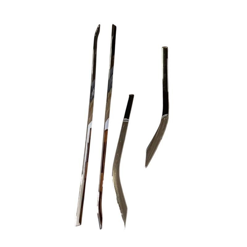 Moulures de porte chromées haut de gamme pour TOYOTA Yaris Cross finition argent