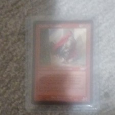 Magic: The Gathering Single Trading Card - Red Color MTG Card