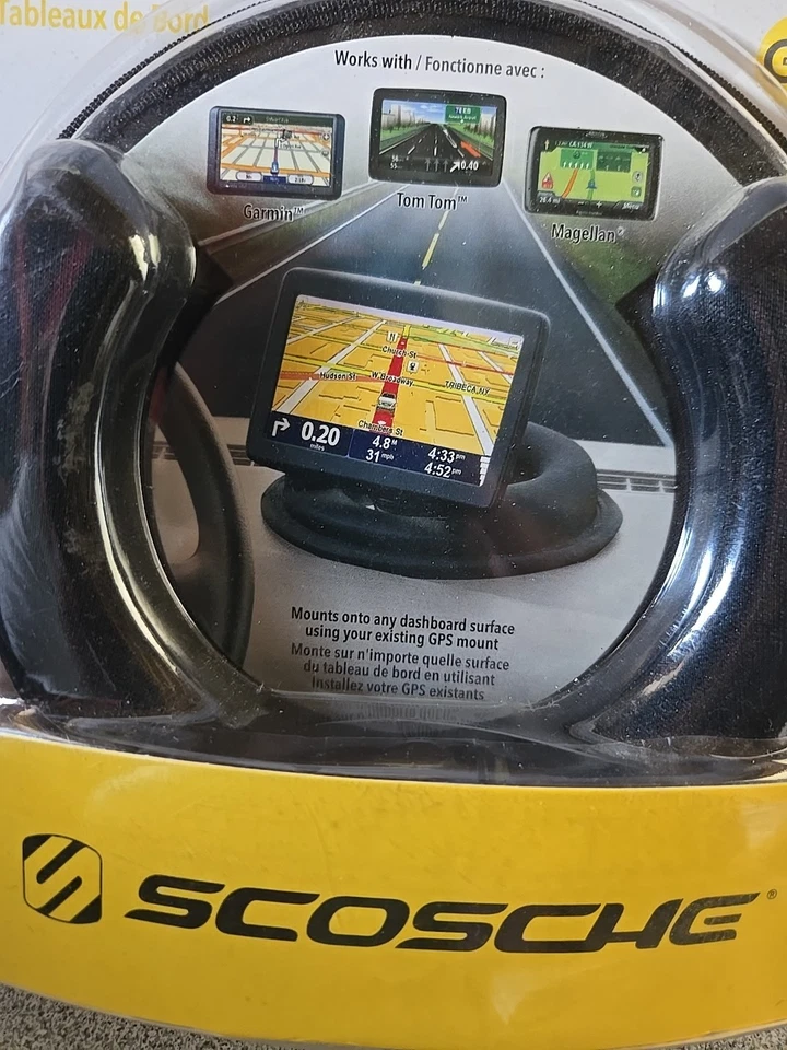 SCOSCHE UNIVERSAL NAVIGATION GPS WEIGHTED DASHBOARD MAT Garmin, TomTom New - Image 2 of 4