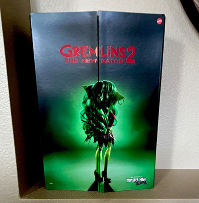 Monster High Skullector Greta Gremlin Gremlins 2 11in Doll Collector Box
