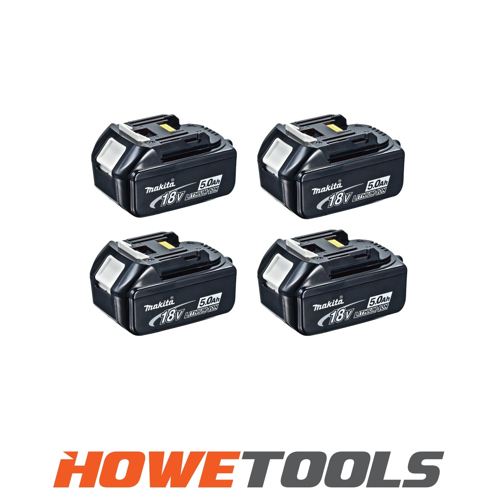 MAKITA BL1850B x4 18v Li-ion battery 5.0Ah
