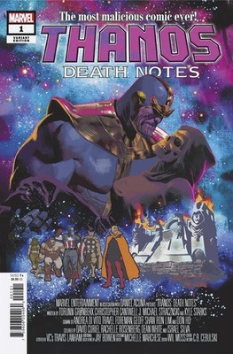 Thanos Death Notes #1 Acuna Var () Marvel Prh Comic Book 2022