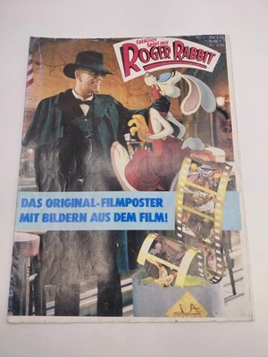 🐰🎬 Falsches Spiel mit Roger Rabbit Filmposter | Vintage Filmplakat | Kultfilm - Bild 1 von 4