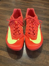 Nike Zoom Rival Sprint track spikes in the Bright Crimson/Coral colorway. 14